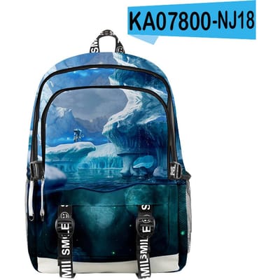 Klassieke Subnautica Below Zero 3D Print Student Schooltassen Unisex Oxford Waterdichte Notitieboek multifunctionele Reistassen