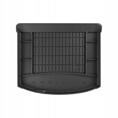 FROGUM PROLINE 3D Set - Rubberen Automatten + Kofferbakmat - Geschikt voor MAZDA 3 II Hatchback (2008-2013) - Lage laadvloer - Zwart