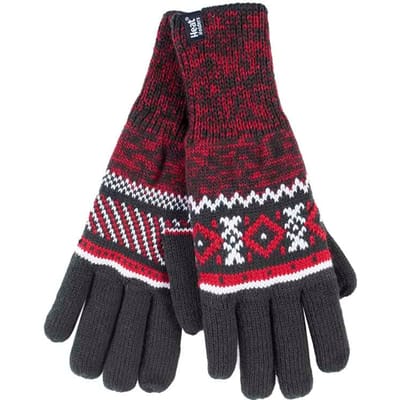 Heat Holders - Nordic Fleece gevoerde herenhandschoenen - Koolcool (Karlstad)