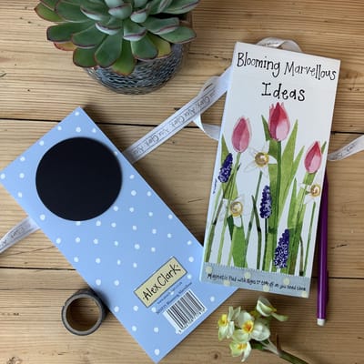 Alex Clark Magnetic Notepad or To-Do list ~ Magnetisch Notitieblok Bloemen 'Blooming Marvellous Ideas'