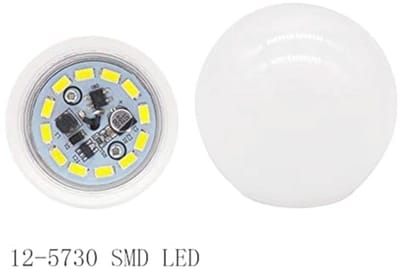 E27 LED-lamp 5W Koel Wit 2-pack - Niet dimbaar voor Binnengebruik en Laagspanning