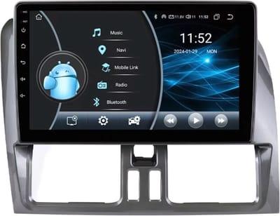 Autoradio met bluetooth - Carplay - Voor Volvo XC60 Que 1 (2008-2017) - Geschikt voor Apple en Android - Stereo - Navigatie - Navigatiesysteem auto - 2GB 32GB