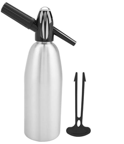 Allecto - Aluminium frisdranksifon - Koolzuurhoudende waterdispenser