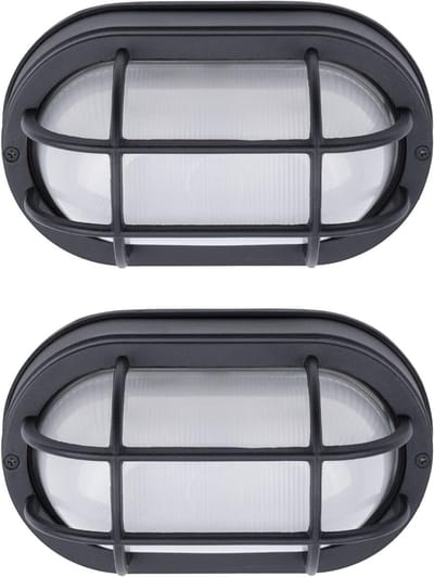 LED Schot Armatuur - Wandlamp Buiten - Veranda Verlichten - Waterdicht Matglas - 85 inch - Matzwart