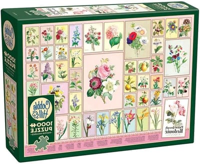 Legpuzzel - Puzzelstukjes - Ontspannen Tijdverdrijf - Gedetailleerd Bloemenontwerp - 67.6 x 48.9 cm - Multicolor
