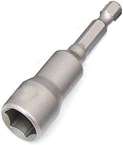 Hex Schroevendraaier Huls 6.35mm voor Handboor en Elektrische Schroevendraaier - Geschikt voor Cap Screws en Precisiewerk (19mm)
