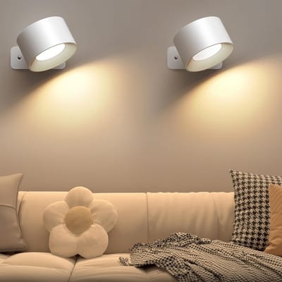 Solacis Wandlamp oplaadbaar - Wandlamp - Wandlamp oplaadbaar binnen - Wandlamp binnen - Must have voor in uw woning!
