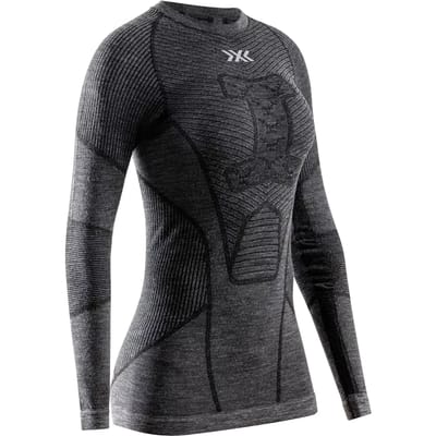 X-bionic Symbio Merino Lange Mouwen Basislaag Grijs S Vrouw