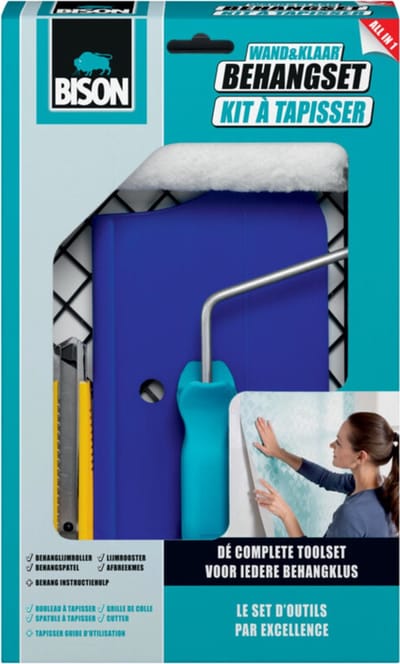 Bison Wand & Klaar Behangset Doos - 5 x - Voordeelverpakking