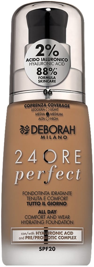 Deborah Milano 24ore Perfect 30 ml Pompflacon 6 Caramel