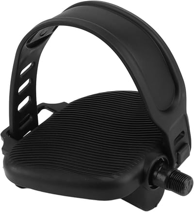 Verstelbare Fietspedalen met Anti-slip en Bevestigingsriemen voor Spinbike en Thuisfitness - Geschikt voor 9/16 inch Draad