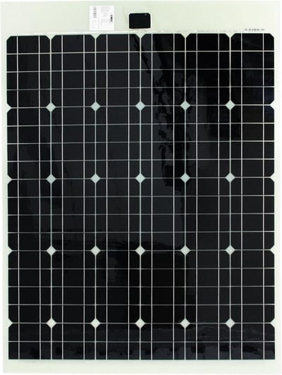 Flexibel Zonnepaneel - Monokristallijn Paneel - Energie Opwekken - Hoge Prestaties - 120 Watt - Zwart