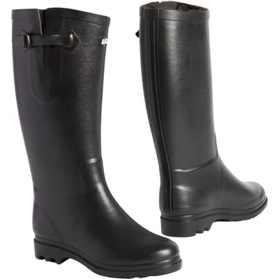 Aigle Aiglentine Fur 2Nl | Zwart - Regenlaarzen - Maat 36 - Black