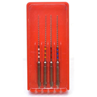 Roestvrij Staal Tandheelkundige Gutta Condensor Plugger 4 Stuks Set Voor Wortelkanaalvulling Kliniek Laboratorium Materiaal Duurzame Gereedschappen