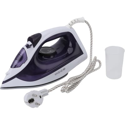 Stoomstrijkijzer voor Kleding 1600W Microstoomgaatjes 210ml Waterreservoir Droog Nat Strijkapparaat voor Thuis black