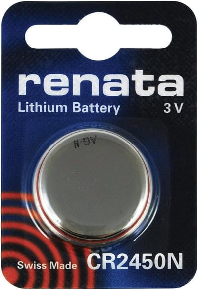 Lithium Knoopcel Batterij - 3 Volt Energiebron - Apparaten Voeden - Zwitserse Kwaliteit - CR2450N