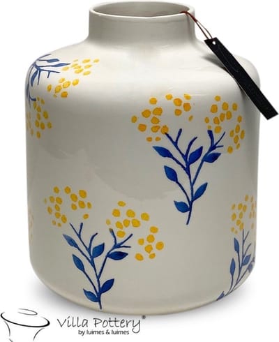 Rosario bloemen vaas 19x25