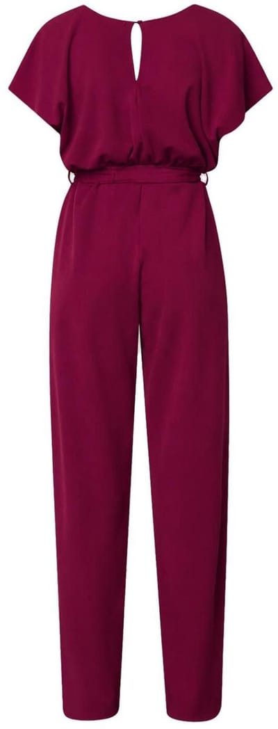 SISTERS POINT Girl-ju.v - Dames Jumpsuit - Berry - Maat XL