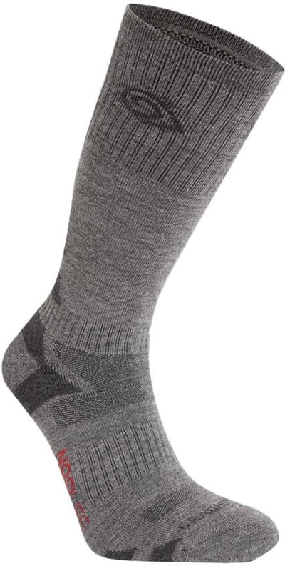 Craghoppers Nosilife Adventure Wool Half Lange Sokken Grijs EU 36-38