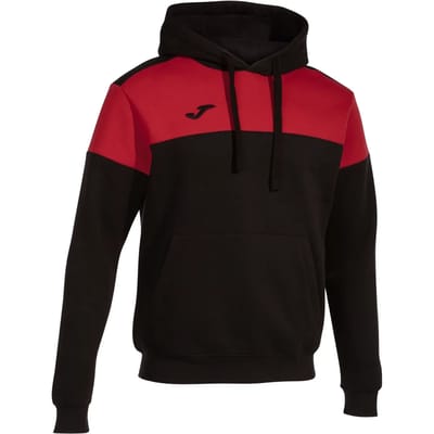 Joma Crew V Hoodie Rood,Zwart 5-6 Years Jongens