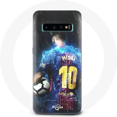 Case voor Samsung Galaxy S10 Plus Lionel Messi Barcelona Football Club FCB