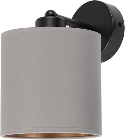 Wandlamp LED Modern - Muur Lamp - Woonkamer Verlichten - Stoffen Kap Goud PVC
