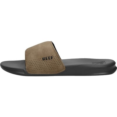 Reef One Slidegrey/Tan Heren Slippers - Grijs/Cognac - Maat 40