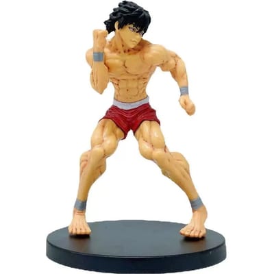 Figurine Hanma Baki d'Anime de 15 cm Modèle d'Anime Jouets Cadeaux Collection Cadeaux Décoration Artisanat Ornements d'Action PVC Échelle Humanoïde