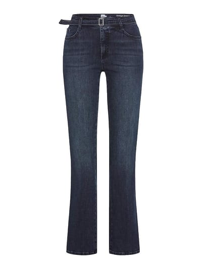 Brax Dames Jeans  Style MARY, denim donkerblauw, maat 44