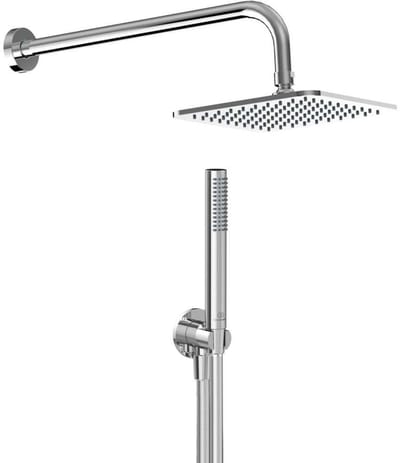 Ideal Standard Idealrain - Doucheset zonder kraan, 20x20 cm, chroom BD390AA