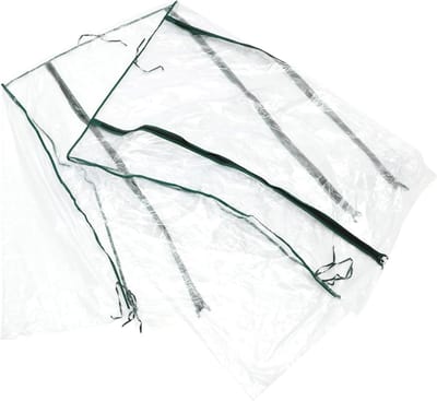 Mini Tuinkas - Kweekhoes Beschermhoes - Planten Beschermen - Waterdicht Met Rits - 180x103x85cm - Transparant Groen