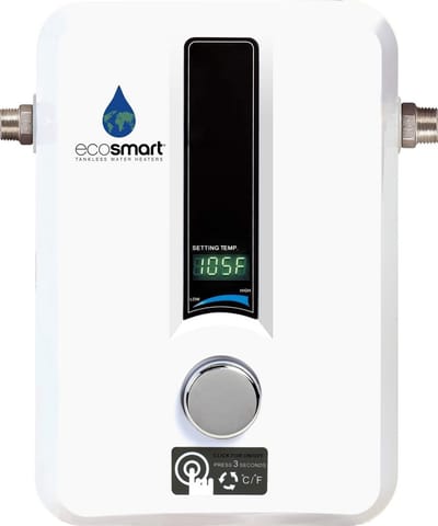 Elektrische doorstroomboiler 11 kW - 13 kW met zelfmodulerende technologie voor warm water