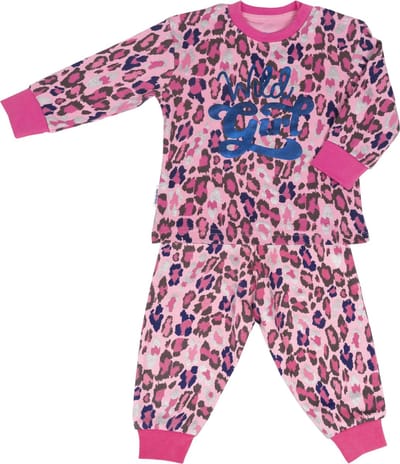 Frogs and Dogs - Pyjama Luipaard - Roze - Maat 68 - Meisjes