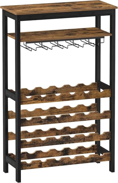 Wijnrek - Wijnkast - Wijnrek Muur - Wijn Rek - Wijnrekken - Wijn - Wijnrek Staand - Kast - Kastje - Bar - Meubel
