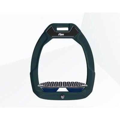 Veiligheidsemmer voor endurance paardrijden Groen/Grijs/Marine Flex-On Safe-On