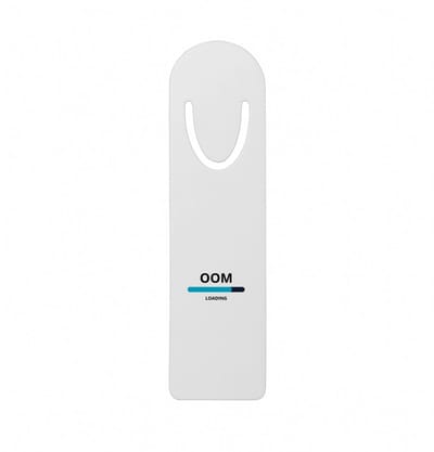 Hacebo® - oom loading metalen boekenlegger - Oom - ochtendkoffie laden - verjaardagscadeau - verjaardag - cadeau - cadeautje voor oom - oom artikelen - kado - geschenk - gift Bladwijzer boekenleggers - 12.7 cm x 3.2cm