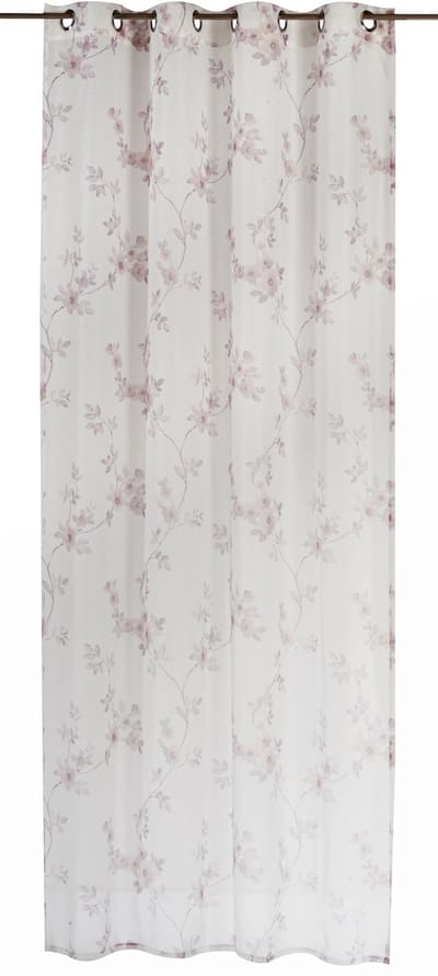 Elbersdrucke Gordijn met oogjes Kyoto 255x140 cm beige-wit