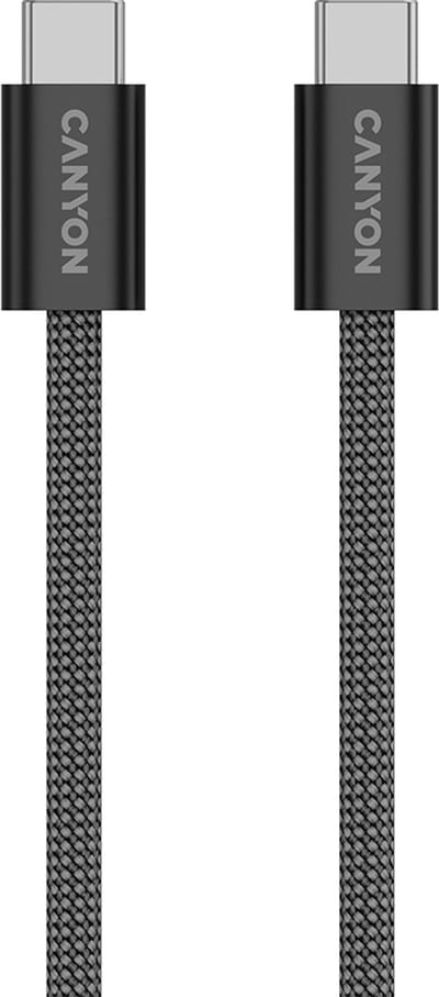 Canyon CCMG60 Serie - Magnetische Snellaad- en Synchronisatiekabel - 1m - 60W - USB-C