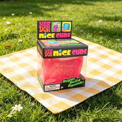Newschylling Needoh Nice Kubus Sensorisch Speelgoed Anti-Stress Blokken Stressverlichting Puzzel Drukverlichting Souvenir Voor Kinderen