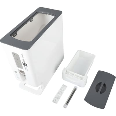 6kg Rijstdispenser Automatische Rijstuitgifte Lade Type Huishoudelijk Intelligent Graanopbergdoos L white