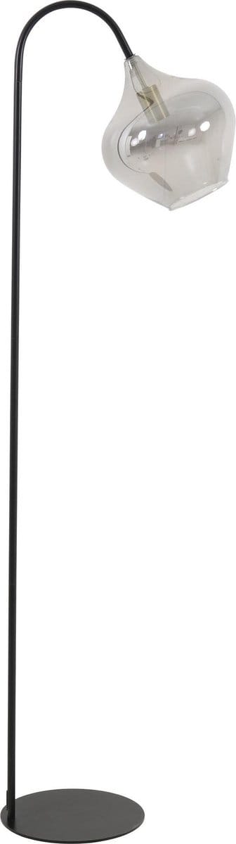 Light & Living Vloerlamp Rakel - Zwart - 45x28x160cm - Luxe - Staande lampen voor Woonkamer - Slaapkamer