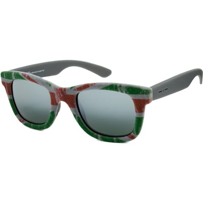 Okulary ITALIA INDEPENDENT 0090V-ITA-000. Okulary przeciwsłoneczne, Kolor zielony szary. Kobieta.