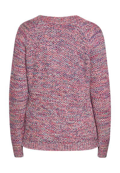 IZIA Gebreide trui Dames Roze Veelkleurig