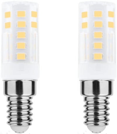 Modee LED Buislamp E14 - 3.5W 6000K 350lm 230V - LED Afzuigkaplamp - Daglicht Wit - 2 stuks