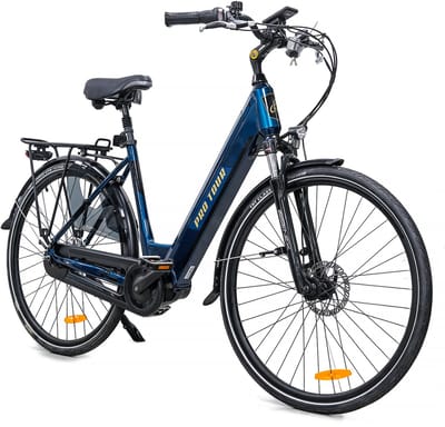 NETTLIFE Elekctrische Fiets CITY 5.3 - 250W - Tot 25km/h - Bereik 35-45km - IP54 - Shimano 7 Versnellingen - Mannen/Vrouwen