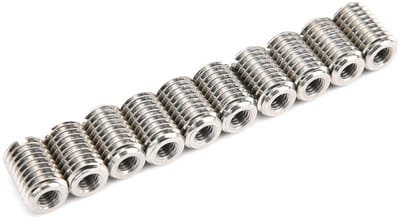 M5 M10 Draadadapter, 10 Stuks Draadverloopbussen voor Reparatie, RVS Invoegstukken voor Slotbevestiging