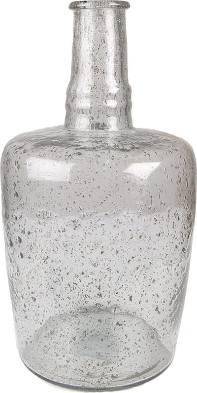 Clayre & Eef Vaas Ø 21x38 cm Glas