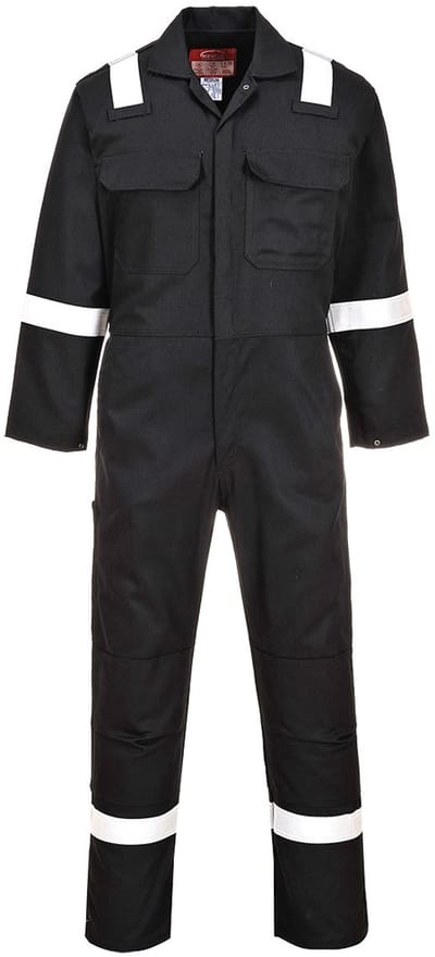 Portwest Bizweld Iona FR Overall BIZ5 - Zwart - L