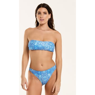 Shiwi Ladies Lola Bikini Set Seaside Snake Electric Blue Snake Size: 34 | Bikinis Outlet | Dames | Blauw