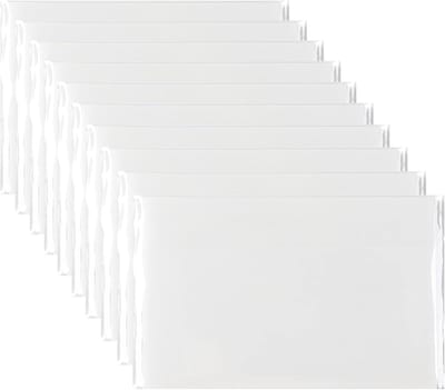 Transparante Sticky Notes 7 x 12 cm - Doorschijnend Notitieblok voor Boeken, Werk en Studie